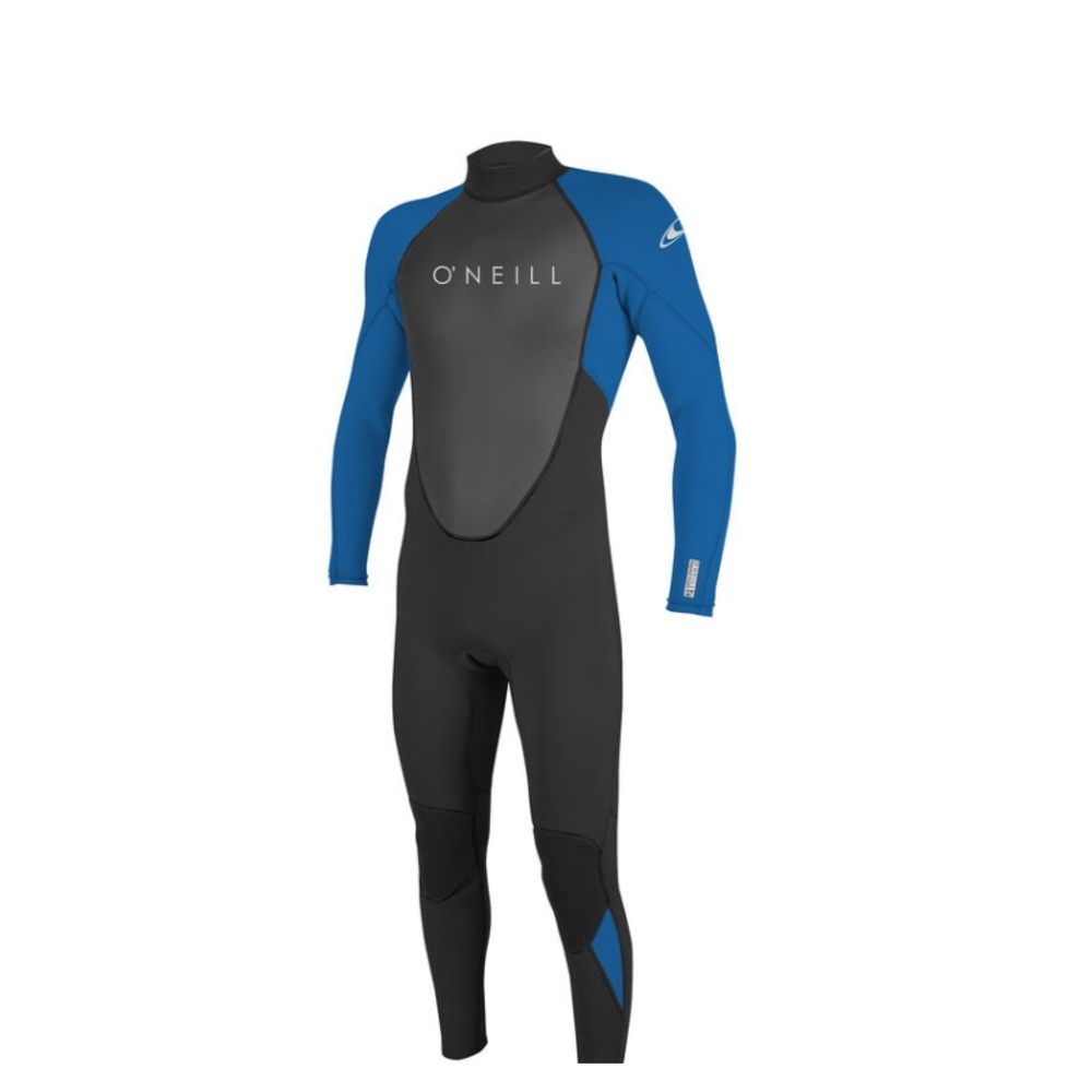 EUC O'Neill Black and Blue Full Wetsuit Youth 10